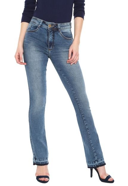 Calça Jeans Biotipo Reta Estonada Azul - Marca Biotipo