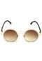 Óculos de Sol Polo London Club Redondo Marrom - Marca PLC