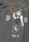 Camiseta NBA Black Series Boston Celtics Cinza - Marca NBA