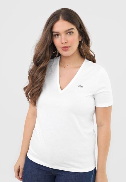 Camiseta Lacoste Logo Branca - Marca Lacoste