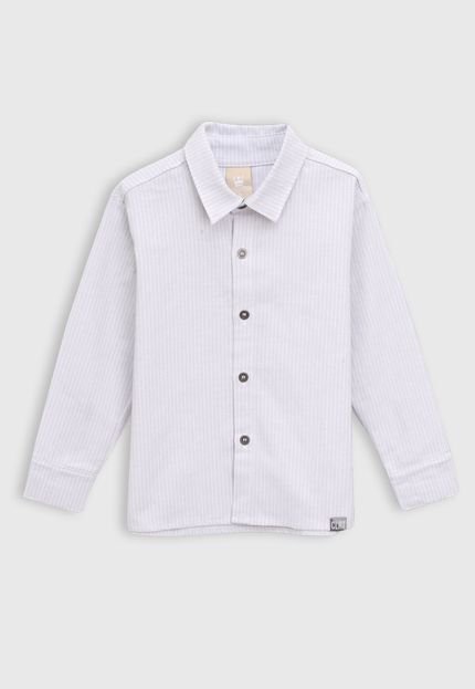 Camisa Colorittá Infantil Listrada Cinza - Marca Colorittá
