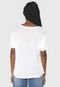 Camiseta Open Style Babados Off-White - Marca Open Style