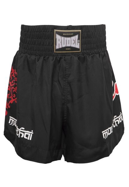 Short Rudel Muay Thai MT4 Preto - Marca Rudel