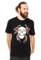 Camiseta Hurley Crab Skull Preta - Marca Hurley