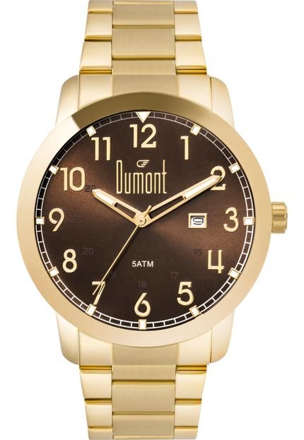 Relógio Dumont DU2115AAC/4M Dourado - Marca Dumont