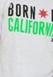 Camiseta DC Shoes Born In Cali Cinza - Marca DC Shoes