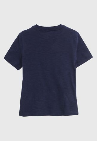 Camiseta GAP Infantil Full Print Azul-Marinho