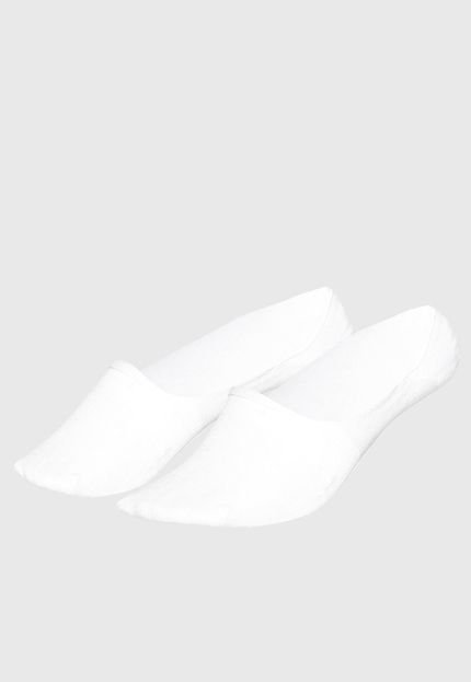 Meia Lupo Sport Sapatilha Logo Branca - Marca Lupo