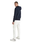 Moletom Tommy Hilfiger Masculino Fleece Logo Zip-Thru Hoody Azul Marinho - Marca Tommy Hilfiger