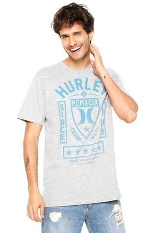 Camiseta Hurley Force Cinza