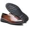 Sapato Social Masculino Couro Oxford Cadarço Confortável Marrom 37 Marrom - Marca Mila Marques