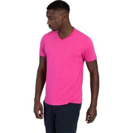Camiseta Aramis Basic Gola V V23 Rosa Masculino - Marca Aramis
