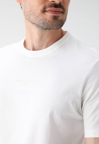 Camiseta Aramis Reta Rabisco Branca