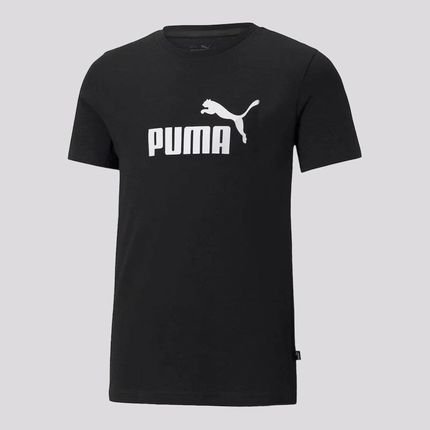Camiseta Puma ESS Logo Infantil Preta - Marca Puma