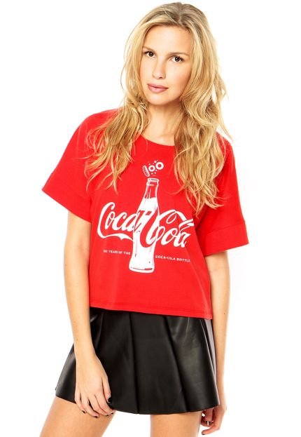 Camiseta Coca-Cola Jeans Vermelha - Marca Coca-Cola Jeans