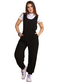 Overall Largo Mujer Negro Atypical 89561