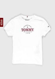 Camiseta Blanco-Magenta Brillante Tommy Hilfiger Kids