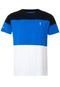 Camiseta Aleatory Faixa Azul - Marca Aleatory