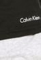 Kit 2pçs Camisetas Calvin Klein Underwear Gola Careca Preto - Marca Calvin Klein Underwear