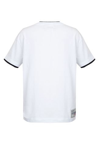 Camiseta Fakini Caveira Branca