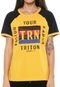 Camiseta Triton Estampada Amarela - Marca Triton