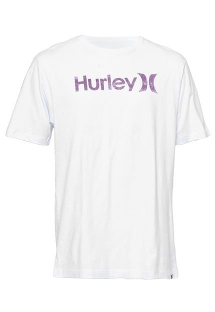 Camiseta Manga Curta Hurley One&Only Push Thru Branca - Marca Hurley
