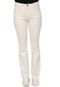 Calça Sarja Calvin Klein Jeans Flare Tag Branco - Marca Calvin Klein