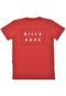 Camiseta Billabong Die Cut Pj Vermelha - Marca Billabong