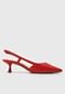 Scarpin Slingback Bottero Lisa Vermelha - Marca Bottero