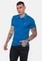 Camisa Polo HD Sleeve Azul - Marca HD Hawaiian Dreams