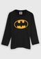 Camiseta Fakini Infantil Batman Preto - Marca Fakini
