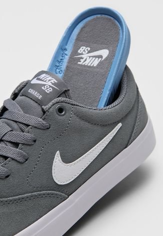 Tênis Nike SB Sb Charge Suede Cinza