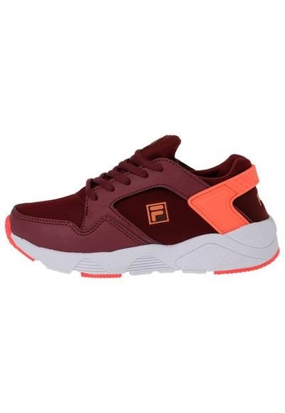 Zapatos fila vinotinto blanco sales