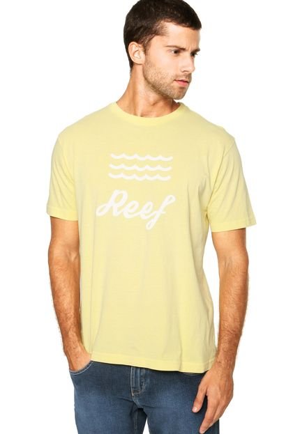 Camiseta Reef Air Amarela - Marca Reef