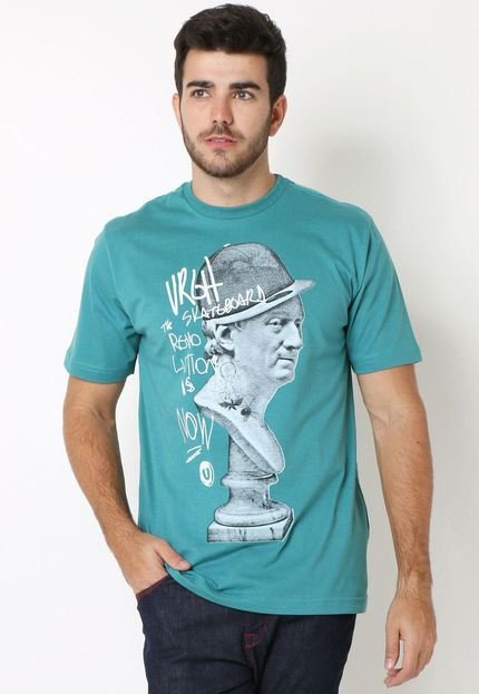 Camiseta Urgh Skateboard Statue Verde - Marca Urgh