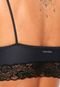 Top Calvin Klein Underwear Renda Preto - Marca Calvin Klein Underwear