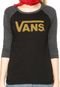 Camiseta Vans Authentic Rock 2 Ls Preta - Marca Vans