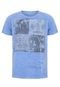 Camiseta  Acostamento Basic Azul - Marca Acostamento