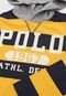Camiseta Polo Ralph Lauren Infantil Capuz Amarela/Preta - Marca Polo Ralph Lauren