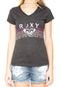 Camiseta Roxy Silk Rainbow Candy Preta - Marca Roxy