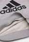 Blusa de Moletom Infantil adidas Performance Essentials Big Logo Cinza - Marca adidas Performance