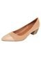 Scarpin DAFITI SHOES Suede Nude - Marca DAFITI SHOES