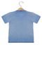 Camiseta Manga Curta Milon Infantil Azul - Marca Milon