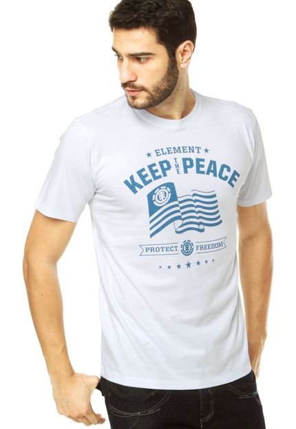 Camiseta Element Peace Branca - Marca Element