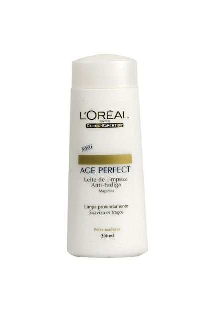 Leite de Limpeza L'Oréal Paris Dermo Expertise Age Perfect 200ml - Marca L’Oreal Paris