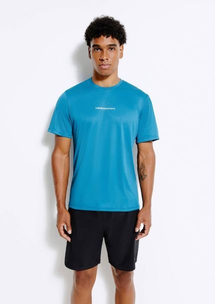 Camiseta Esportiva Masculina Com Estampa Easy Care - Marca Hering