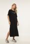 Vestido John John Midi Key Preto - Marca John John