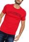 Camiseta Calvin Klein Jeans Logo Vermelho - Marca Calvin Klein Jeans