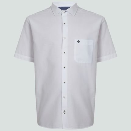 Camisa Dudalina Comfort Superfine Ve25 Branco Masculino - Marca Dudalina