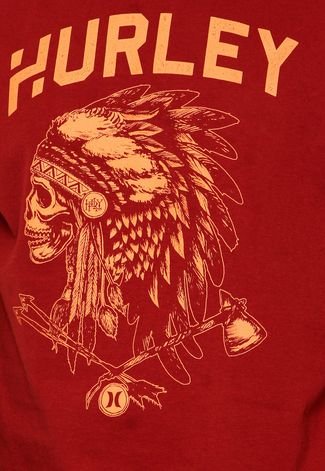 Camiseta Hurley Native Vermelha